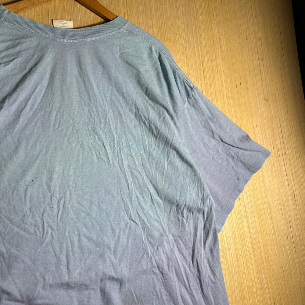 Vintage Generra Hypercolor T Shirt Mens XL Blue 90s Heat Sensitive Graphic Tee - Picture 12 of 15
